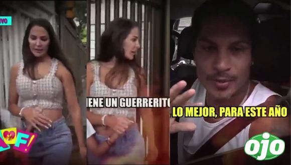 Paolo Guerrero y Ana Paula Consorte  | Willax TV