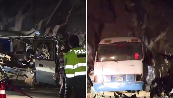 Accidente en carretera de Canta deja 19 muertos y 8 heridos | VÍDEO