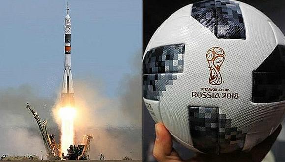 ​Balón para inauguración del Mundial Rusia 2018 llegó del espacio