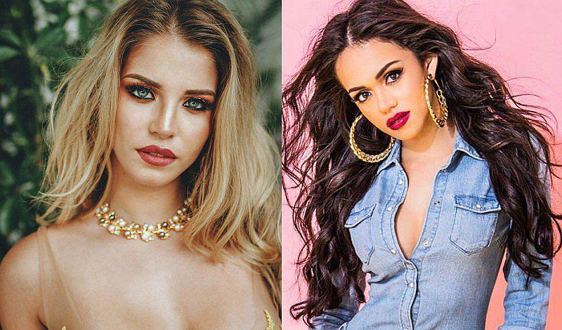 Flavia Laos y Mayra Goñi lucieron hermoso maquillaje de pegatina para festival