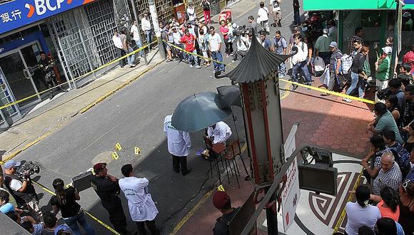 Cercado de Lima: Así fue el asalto a cambistas en el Barrio Chino [VIDEO]