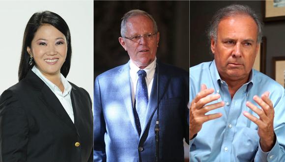 Elecciones 2016: Keiko, PPK y Barnechea lideran encuesta sin Guzmán y Acuña