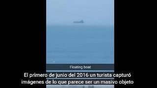 YouTube: ¿Graban una nave extraterrestre flotando sobre playa de EE.UU.? [VIDEO]