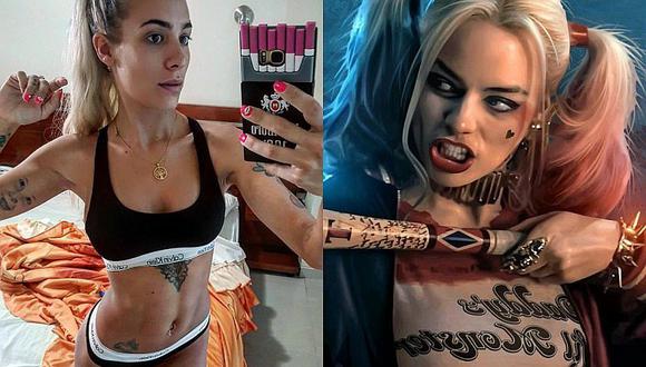 ¡Una rebelde! ¿Paula Ávila se inspiró en Harley Quinn para look? [FOTO]