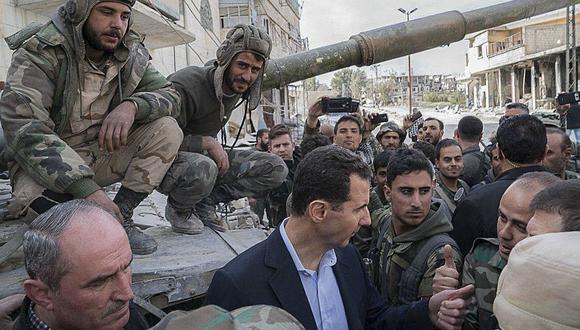 ​Presidente de Siria alienta a sus tropas en lucha contra terroristas