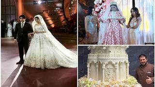 ¡Muy chic! Bella boda costó 630 mil dólares y es la más cara del mundo (FOTOS)