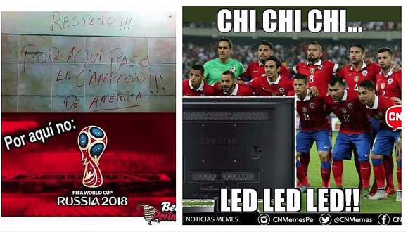 ​Selección chilena: lo más divertidos memes de su eliminación de Rusia 2018 (VIDEO)