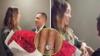 Olinda Castañeda se casará: recibe anillo de compromiso y es sorprendida | VIDEOS