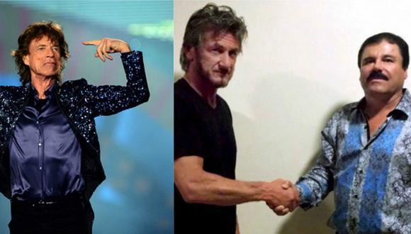 Mick Jagger bromea sobre "El Chapo" y Sean Penn durante concierto en México