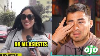 Melissa Paredes y su insólita reacción cuando le preguntan por las lágrimas del ‘Gato’ Cuba | VIDEO