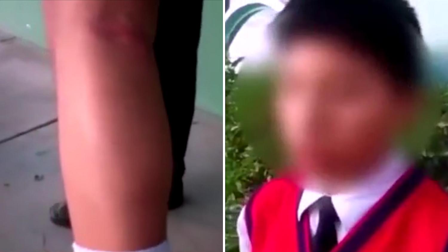 Detienen a docente que agarró a palazos a escolares que no hicieron la tarea (VIDEO)