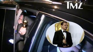 Leonardo DiCaprio se olvida su Oscar en restaurante, pero...[VIDEO]  