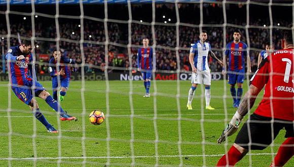 Barcelona, con dos goles de Messi, vence 2-1 al modesto Leganés
