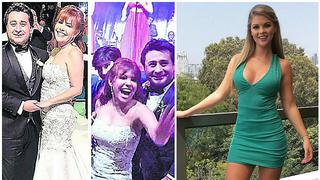 Magaly Medina: este es el inapropiado vestido que Brunella Horna usó en su boda (VIDEO)