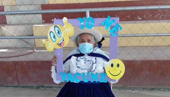 Apurímac: más de 1600 adultos mayores recibieron vacuna contra el COVID-19 (Foto: Diresa Apurímac)