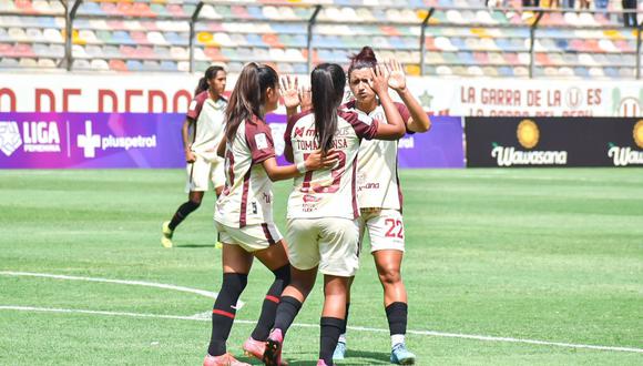 Universitario derrotó a UTC en el inicio de la Liga Femenina 2022. (Foto: Universitario)