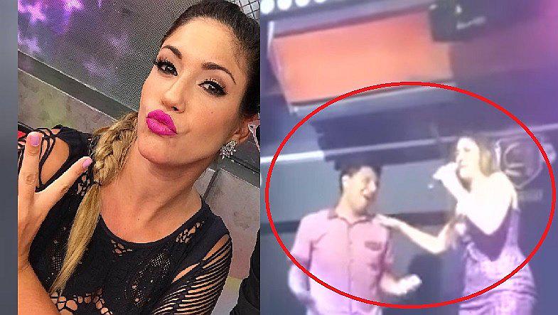 Tilsa Lozano perdió los papeles cuando le recordaron al "Loco" en pleno show (VIDEO)