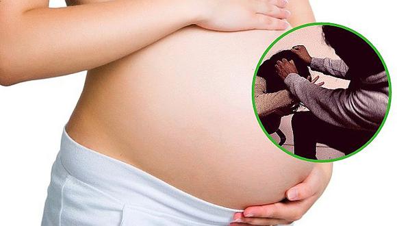 ​Sujeto golpeó a su novia embarazada para que pierda a su bebé