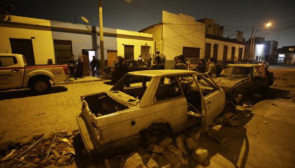 La Policía allanó 13 viviendas ubicadas la mayoría en la zona de Los Barracones del Callao.