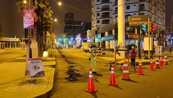 Debido a las obras en la Av. Tomás Marsano, el desvío del tránsito será por la Av. República de Panamá. (Foto: Municipalidad de Lima)