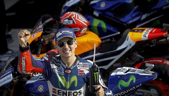 MotoGP: Jorge Lorenzo sale primero en su despedida de Yamaha