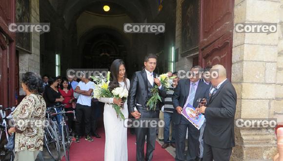 Ayacucho: Magaly Solier se casó en su natal Huanta 