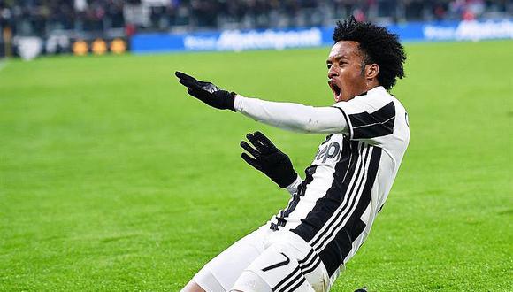 Golazo de Cuadrado da triunfo al Juventus contra el Inter por 1-0