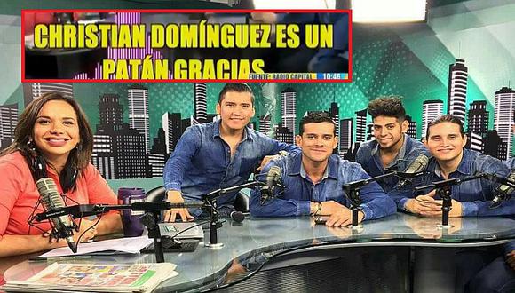 Christian Domínguez asiste a programa radial, recibe llamadas y le dicen de todo (VIDEO)