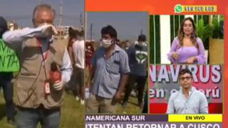 Ethel Pozo hace llorar a Gunter Rave tras preguntarle: ”¿no te da miedo contraer coronavirus?” | VIDEO