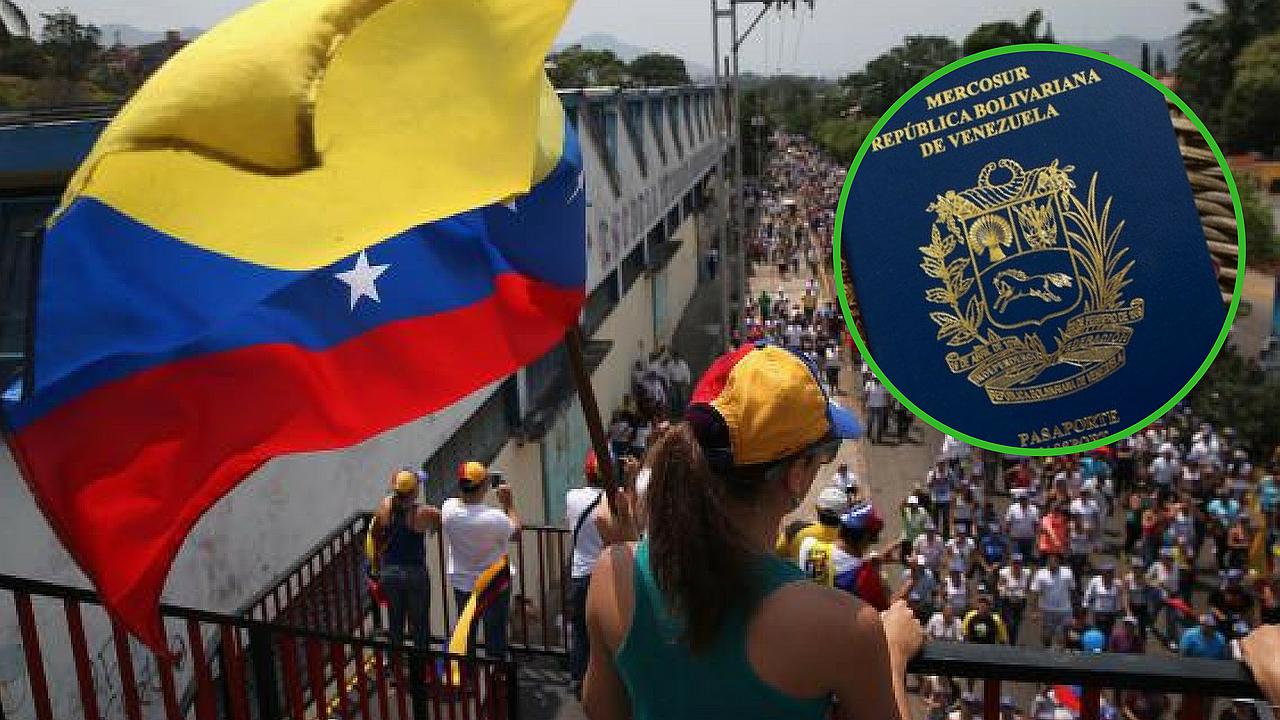 Venezolanos entran desde hoy con pasaporte