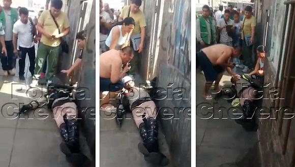 Facebook: captan a policía herido tras enfrentarse a delincuentes (VIDEO)