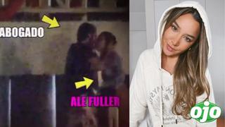 Alessandra Fuller es captada besando apasionadamente a abogado, ¿su nueva pareja?