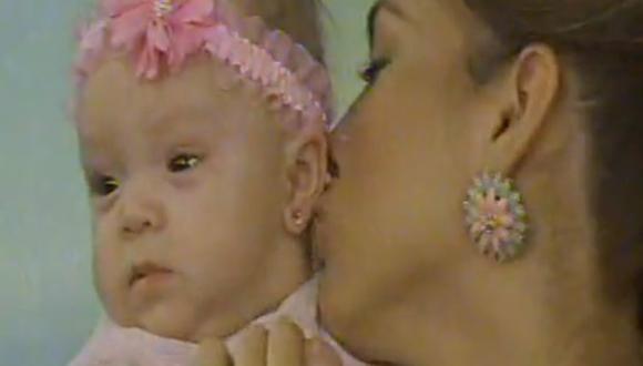 JAZMÍN PINEDO: Recordemos el emotivo primer 'Día de la Madre' [VIDEO]