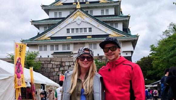 ¡Así lo pasan Mario Hart y Leslie Shaw en Japón! [FOTOS + VIDEO]