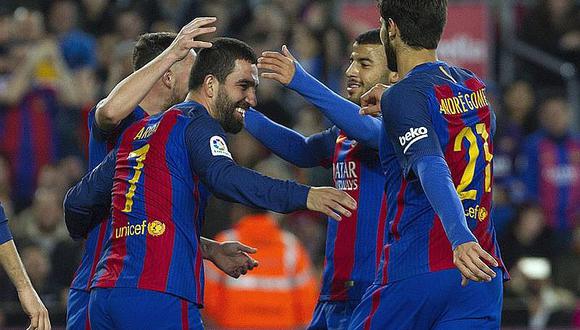 Copa del Rey: Barcelona con suplentes golea al Hércules 7-0