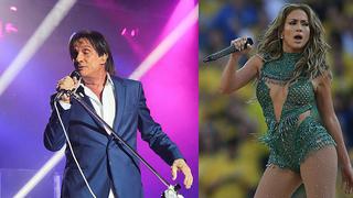 ​Roberto Carlos graba una canción en español con Jennifer López