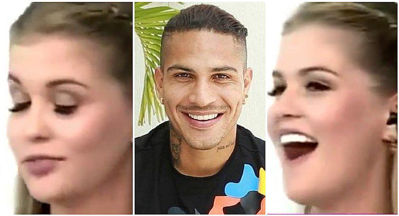 Brunella Horna: así se puso cuando le preguntaron sobre mensajitos con Paolo Guerrero (VIDEO)