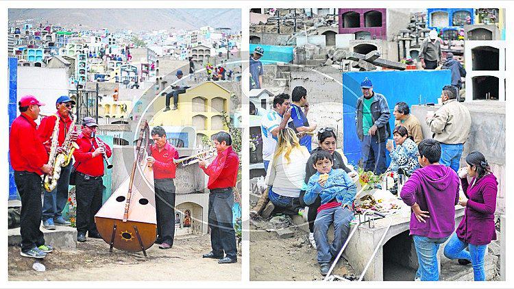 Día de los Muertos: miles arman la fiesta en cementerios (FOTOS)