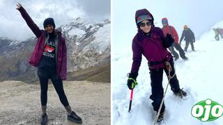 Sigrid Bazán logró escalar el nevado Mateo, a 5150 m.s.n.m. | FOTOS