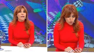 La reacción de Magaly Medina al enterarse del sismo en el Callao (VIDEO)