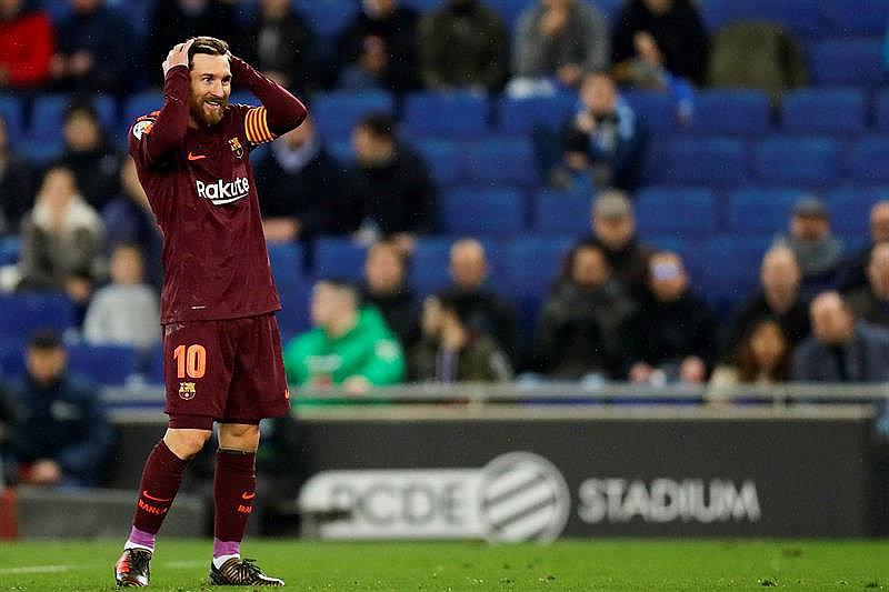 ​Messi falla penal y Espanyol vence 1-0 al Barcelona en la Copa del Rey