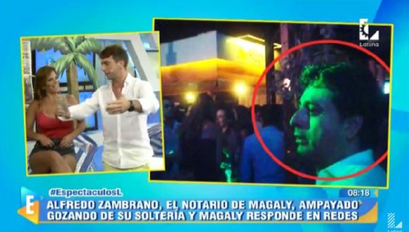 Antonio Pavón defendió a ex de Magaly Medina tras supuesto ampay