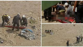 SMP: encuentran cuerpo de hombre que cayó al río Chillón (VIDEO)