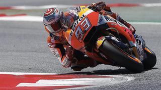 MotoGP: Marc Márquez es el más rápido en la jornada de pruebas en Montmeló 