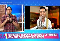 Christian Yaipén y su humilde respuesta tras superar a Leslie Shaw y Thalía con concierto en vivo | VIDEO