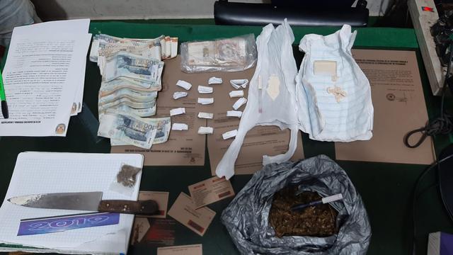 En el inmueble intervenido en Satipo, Junín, se halló pasta básica de cocaína y marihuana. (Foto: PNP)