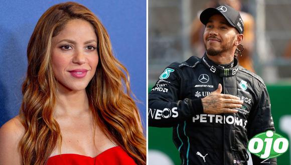 Confirman romance entre Shakira y Lewis Hamilton | Imagen compuesta 'Ojo'