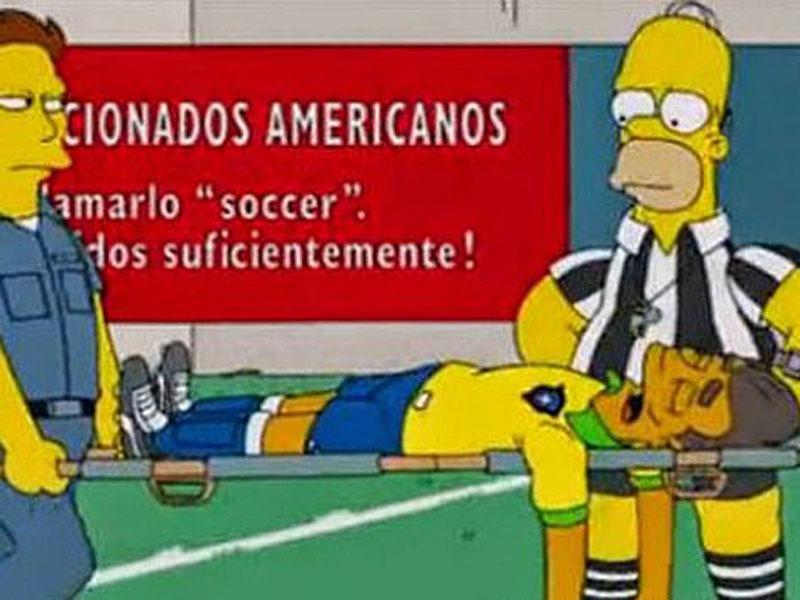 'Los Simpsons' predijeron lesión de Neymar [VIDEO] 
