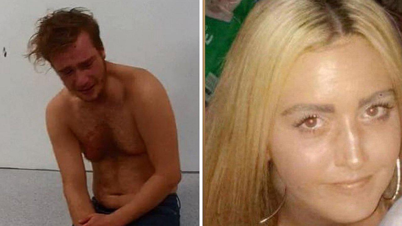 Sujeto que mató a pareja a golpes llora cuando fue detenido por la policía