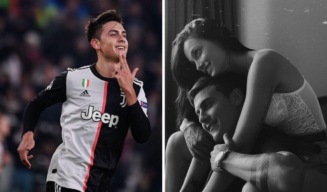 Paulo Dybala y su novia
